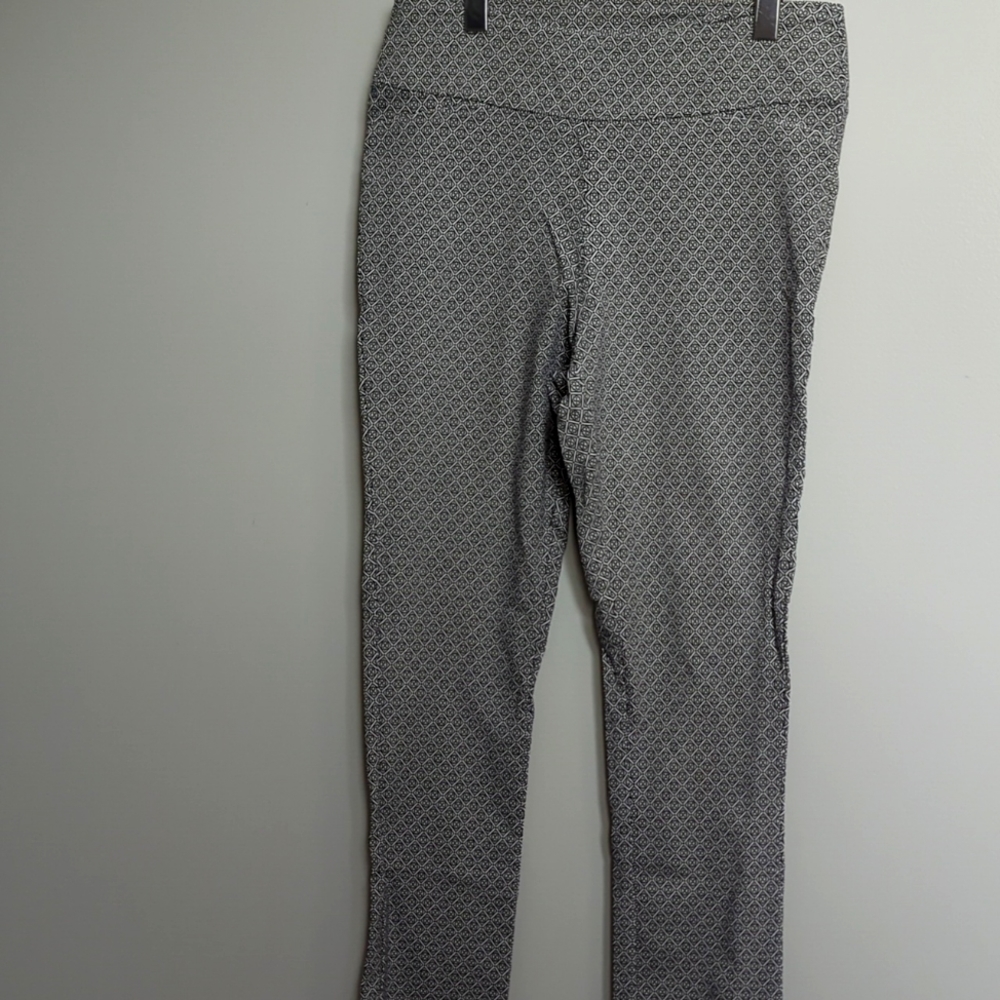 TAG black and white printed stretchy pants
